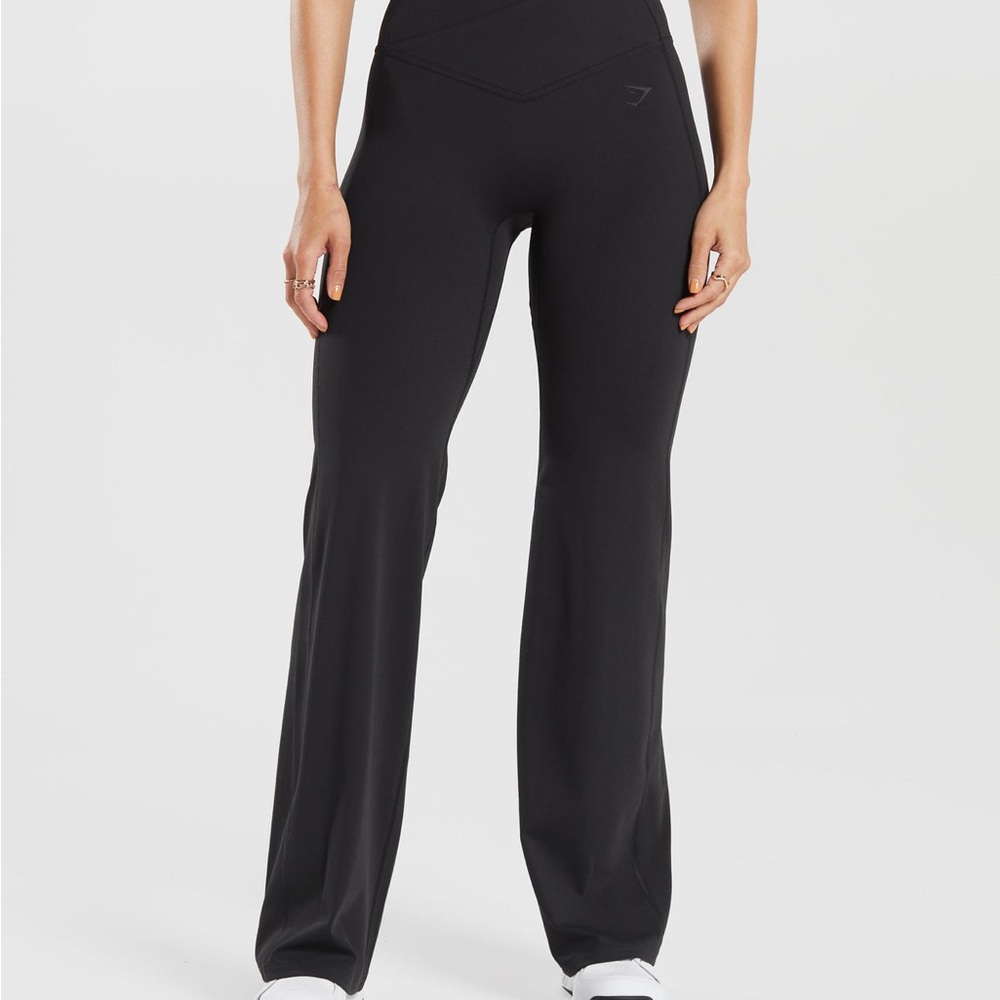 Gymshark Women's Black Flare Pants